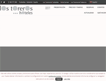 Tablet Screenshot of hotellostoreros.com